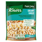 Knorr frontal del paquete mostrando el diseño y beneficio de preparación rápida