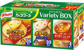 Knorr caja frente con 30 sobres variedad, conveniencia al guardar