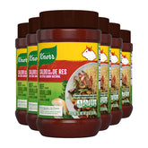Knorr empaque frontal de caldo granulado res mostrando tamaño y marca para cocina eficiente