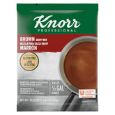 Knorr sobre frontal mostrando la presentación y beneficio de preparación rápida