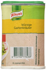 Knorr mezcla en polvo con hierbas secas beneficiando el sabor