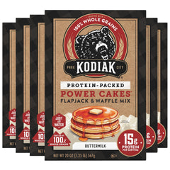 Kodiak Cakes bolsa frente Buttermilk mostrando el empaque y conveniencia