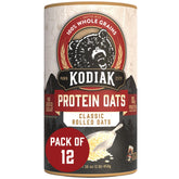 Kodiak Cakes vista frontal del envase mostrando presentación y conveniencia