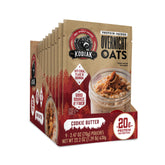 Kodiak Cakes paquete Cookie Butter frente mostrando cantidad de 9 pouches y beneficio práctico