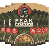 Kodiak Cakes empaque frontal mostrando sabor maple brown sugar y beneficios