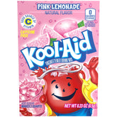 Kool-Aid frente del empaque mostrando cantidad y sabor beneficios de almacenamiento