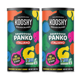 Kooshy Croutons paquete frontal mostrando diseño y tamaño, ideal para compra