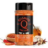 Kosmos Q envase delantero mostrando frasco y etiquetas con sabor claro