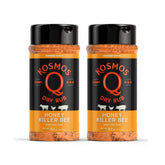 Kosmos Q frasco frontal mostrando etiqueta y beneficio de sabor equilibrado