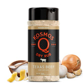 Kosmos Q envase frontal mostrando diseño y sello de sabor