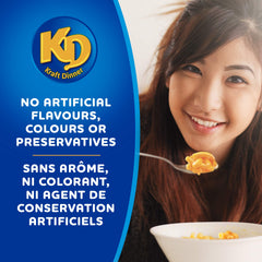 Kraft Dinner detalle de salsa cremosa que resalta sabor icónico