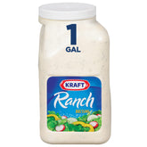 Kraft Ranch vista frontal del jugo mostrando tamaño comercial y conveniencia