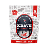 KRAVE palitos Sriracha frontal mostrando paquete y diseño, fácil identificación