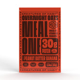 Kreatures of Habit pack frontal mostrando 7 porciones listos para desayuno nutritivo