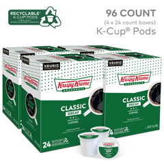 Krispy Kreme cápsula K-Cup con logo, lista para máquina Keurig