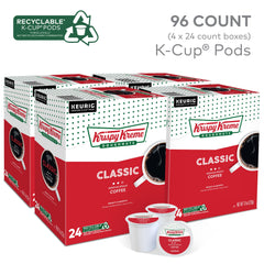 Krispy Kreme primer plano de cápsula y sello que garantiza frescura y comodidad
