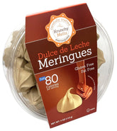 Krunchy Melts empaque frontal transparente mostrando galletas y 4 oz, ideal para elección rápida