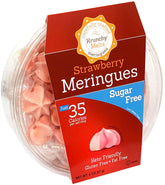 Krunchy Melts frente del empaque con etiqueta visible, opción baja en calorías