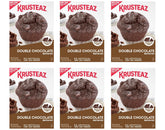 Krusteaz frente del empaque mostrando marca y descripción, práctico para despensa