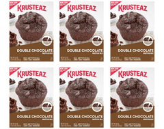 Krusteaz frente del empaque mostrando marca y descripción, práctico para despensa