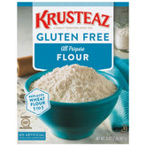 Krusteaz bolsa frontal 32 oz mostrando el empaque y facilidad de almacenamiento