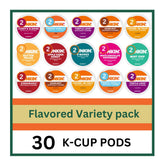 KUPIX empaque frontal mostrando surtido de 30 cápsulas y ventaja de variedad