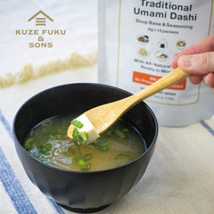 Kuze Fuku textura del polvo del dashi con gránulos naturales y sabor umami