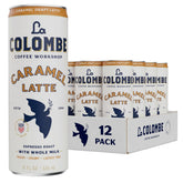La Colombe lata frontal mostrando diseño y conveniencia