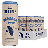 La Colombe lata frontal mostrando branding y diseño atractivo