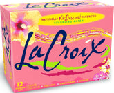 La Croix Hi-Biscus! frente del empaque mostrando el diseño y atractivo