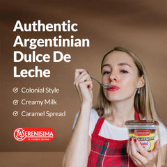 La Serenisima rellenando un alfajor con sabor auténtico