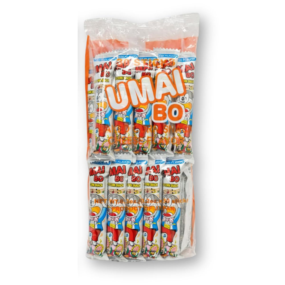 LA VOIE FOODS paquete frontal de Umaibo queso, ideal para compartir