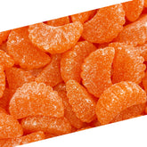 LAETAFOOD bolsa frontal mostrando 2 lb de Orange Slices, ideal para compartir