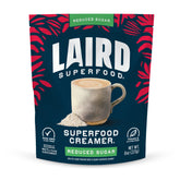 Laird Superfood frente del empaque mostrando bolsa de 8 oz y beneficio de conveniencia