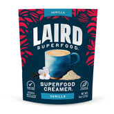 Laird Superfood frente del paquete mostrando etiqueta y beneficio cremosidad