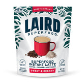 Laird Superfood bolsa frontal del Instafuel Latte mostrando el empaque y marca