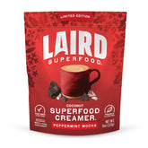 Laird Superfood bolsa frontal mostrando etiqueta y tamaño 8 oz, ideal para añadir sabor