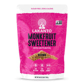 Lakanto mostrando el frente del empaque 3 lb para almacenamiento prolongado