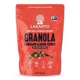 Lakanto empaque frontal mostrando el producto y beneficios sin azúcar
