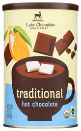 Lake Champlain Chocolates empaque frontal mostrando tamaño y beneficios
