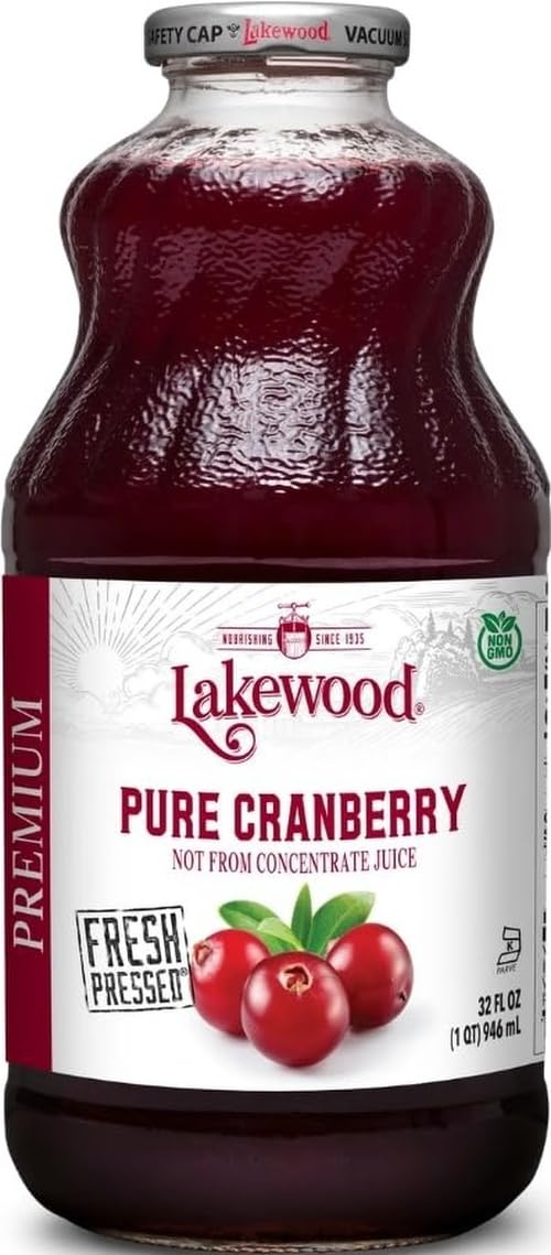 Lakewood botella frontal 32 oz mostrando marca y contenido puro