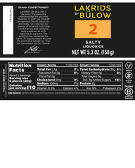 LAKRIDS BY BÜLOW primer plano de textura masticable y consistente