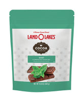 Land O Lakes bolsa frontal del mix de cocoa menta, presentación clara y práctica