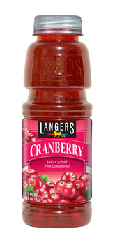 Langers frente de botella mostrando diseño y volumen, facilita identificación y compra