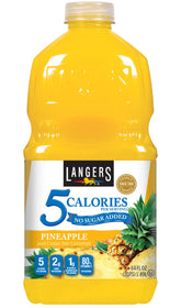 Langers botella frente pack 64 fl oz muestra ahorro y conveniencia