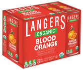 Langers lata frontal Blood Orange mostrando diseño y refresco natural