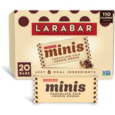 LÄRABAR mini frente del empaque mostrando caja y marca, ideal para llevar