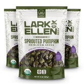 Lark Ellen Farm frente del paquete mostrando diseño y tamaño práctico