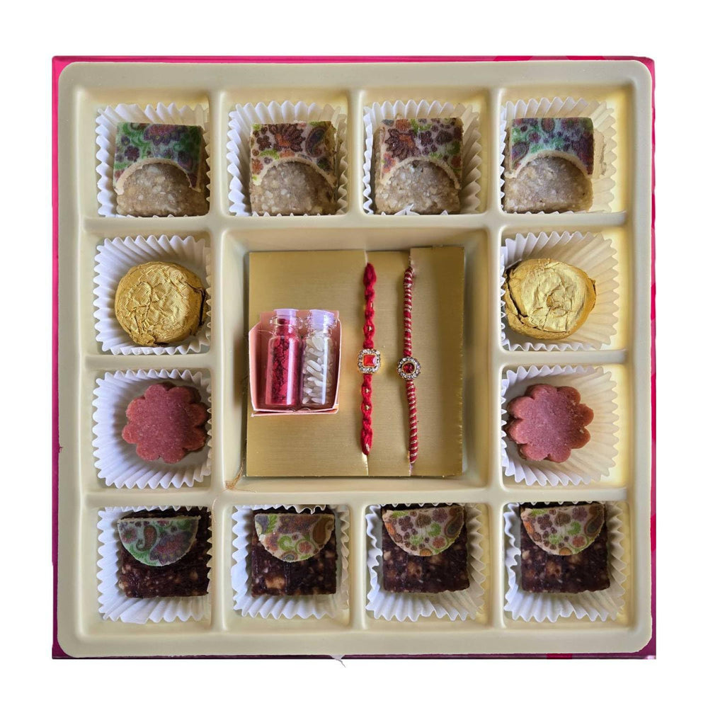 LAUMIÈRE GOURMET FRUITS vista frontal de la caja, presentación premium lista para regalar