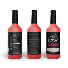 LAVA textura del puré de sandía cold-pressed con color natural